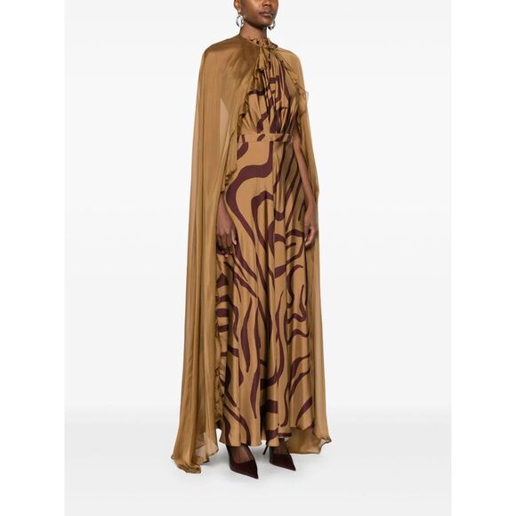 Raquel Diniz Brown Coats - Capes Women - Picture 4 of 5